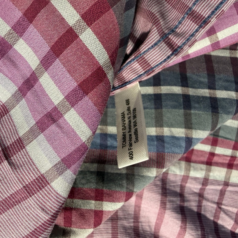 Tommy Bahama Mens Striped Long Sleeve Button Down Shirt Size Large - Picture 6 of 13